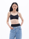 Filippa K Soft Triangle Bra In Black