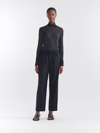 Filippa K Franca Cool Wool Trousers In Blue