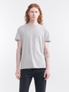 Filippa K Lycra V-neck T-shirt In Grey