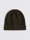 Filippa K Ribbed-knit Wool Beanie In Green
