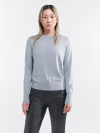 Filippa K Merino R-neck Sweater In Grey