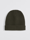 Filippa K Knitted Beanie Hat In Green