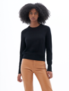 Filippa K Merino R-neck Sweater In Black