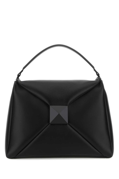 Valentino Garavani One Stud Maxi Hobo Top Handle Bag In Black | ModeSens