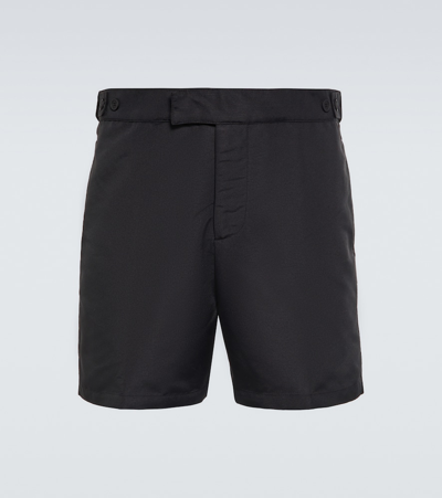 Frescobol Carioca Tailored Swimming Shorts In Black