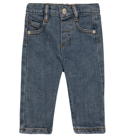 Tartine Et Chocolat Baby Cotton Jeans In Bleu Roi