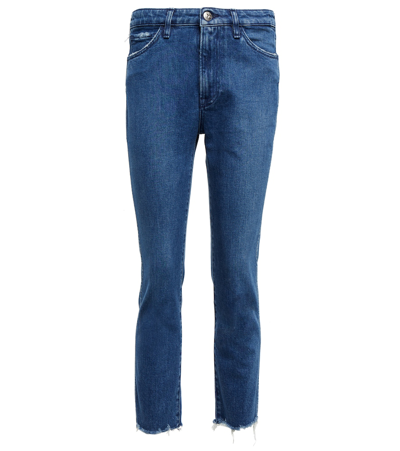 3x1 N.y.c. Straight Authentic Cropped Jeans In Roi