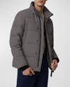 Canada Goose Wyndham Parka In Limestone