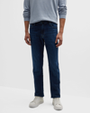 Ag Everett Stretch Slim-straight Jeans In Crusade