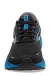 Brooks Ghost 13 Running Shoe In Black/ Blackened Pear