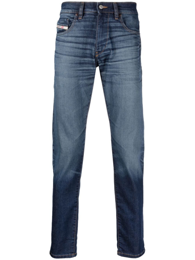 Diesel D-strukt Slim-cut Jeans In Blue