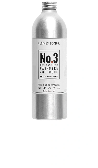 Clothes Doctor No 3 Eco Wash For Cashmere & Wool In Metallic Silver