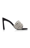 JONATHAN SIMKHAI LENA MULTI-STRAP CRYSTAL MULES