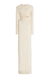 Altuzarra Women's Mimani Cashmere Maxi Dress In Ivory