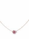 AS29 18KT ROSE GOLD BLOOM SAPPHIRE NECKLACE