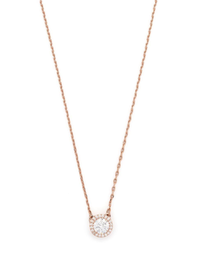 Swarovski Constella Crystal Pendant Necklace In Pink