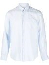Vilebrequin Caroubis Long Sleeve Shirt Blue