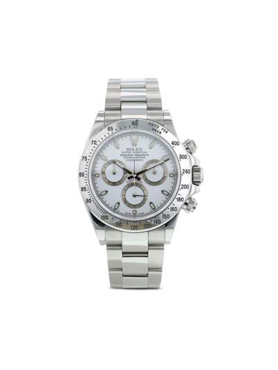 Pre-owned Rolex 2003  Daytona Cosmograph 40mm In White