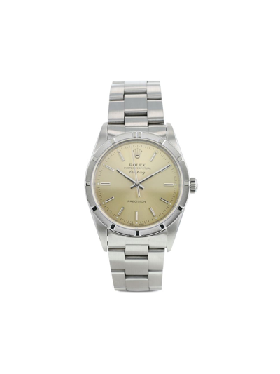 Pre-owned Rolex 1994  Air King 34mm In Gold