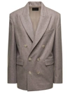 THE ANDAMANE HARMONY DOUBLE BREASTED JACKET WOOL AND CASHMERE