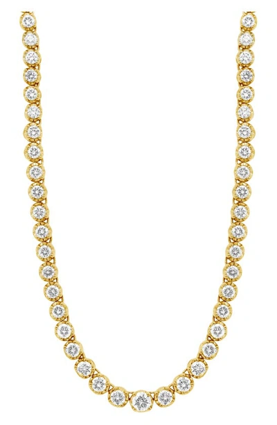 Bony Levy Diamond Tennis Necklace In 18k Yellow Gold