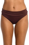 La Blanca Island Goddess Hipster Bikini Bottoms In Java