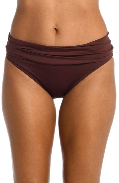 La Blanca Island Goddess Hipster Bikini Bottoms In Java