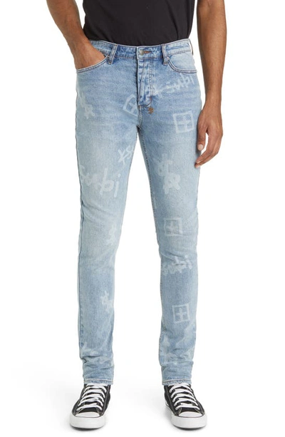 Ksubi Men's Van Winkle Kash Box Skinny Jeans In Blue