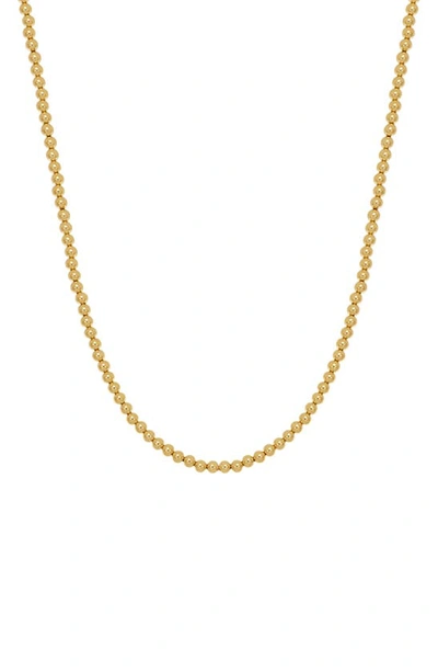 Bony Levy 14k Gold Beaded Necklace In 14k Yellow Gold