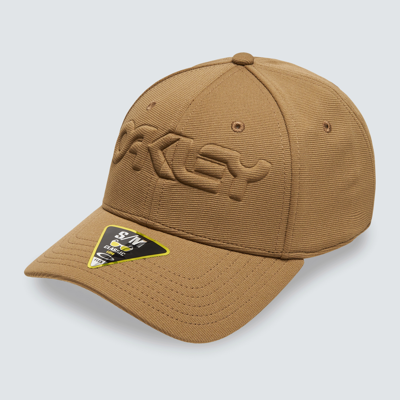Oakley 6 Panel Stretch Hat Embossed In Coyote