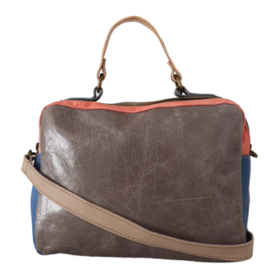 Ebarrito Multicolor Genuine Leather Shoulder Strap Messenger Bag