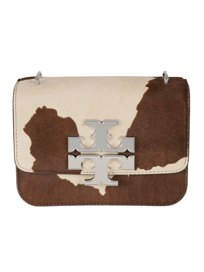 Tory Burch Eleanor Haircalf Small Convertible Shoulder Bag In Cow