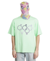 Erl Olympics Graphic-print Oversized Cotton T-shirt In Green