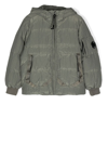 C.P. COMPANY HOODED QUILTED JACKET