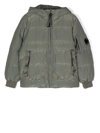 C.p. Company Jacket  Kids Color Multicolor In Green