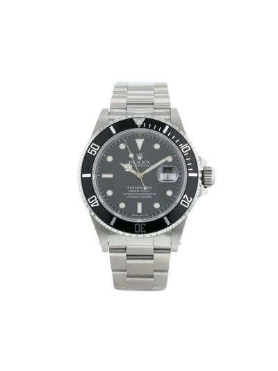 Pre-owned Rolex 1995  Submariner Date 40mm In Black