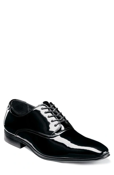 Florsheim Atlanta Plain Toe Derby In Black Patent