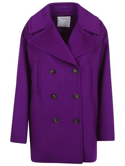 Sportmax Sabine Coat In Purple