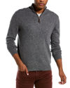 MAGASCHONI CASHMERE 1/4-ZIP MOCK NECK SWEATER