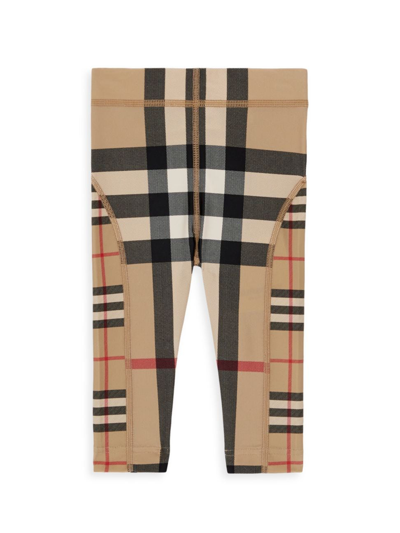 BURBERRY ISABELLA ARCHIVE CHECK LEGGINGS