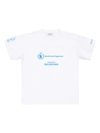 Balenciaga Wfp T-shirt Medium Fit In White Blue