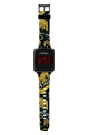 I Touch Ed Hardy Printed Digital Watch, 45mm X 39mm In Multicolor New