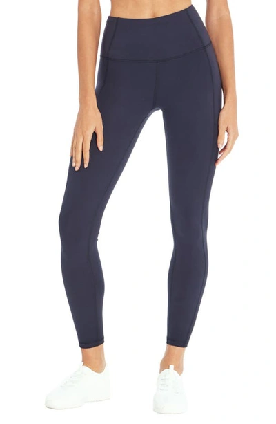 Marika High Rise Tummy Control Leggings In Midnight Blue