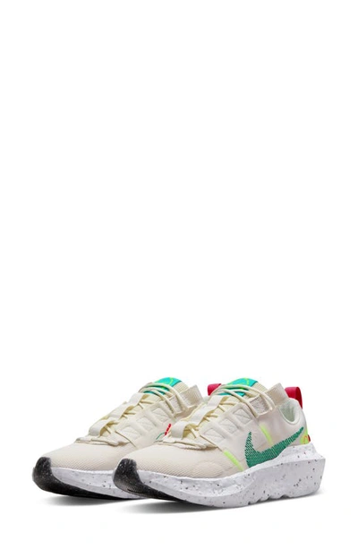 Nike Crater Impact Sneaker In Phantom/ Malachite/ Volt/ Pink