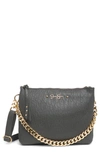 Jessica Simpson Litas Crossbody Bag Charcoal: Handbags