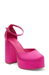 MADDEN GIRL DION ANKLE STRAP PLATFORM PUMP