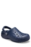 Crocs ™ Baya Faux Fur Lined Clog In Navy/navy