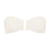 Eres Show Bandeau Bikini Top In Percale