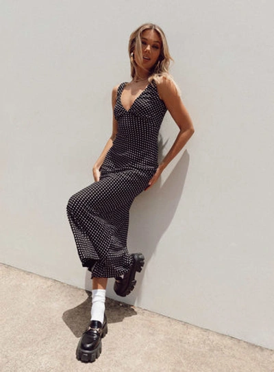 Princess Polly Nellie Maxi Dress In Black