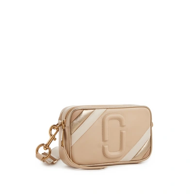 Marc Jacobs Sac Moto Shot Shiny Colorblock En Cuir